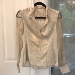 Tahari 100% silk blouse